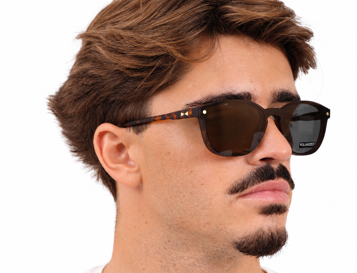 Snob Milano "Radetzky" - Polarized Matt Tortoise Brown