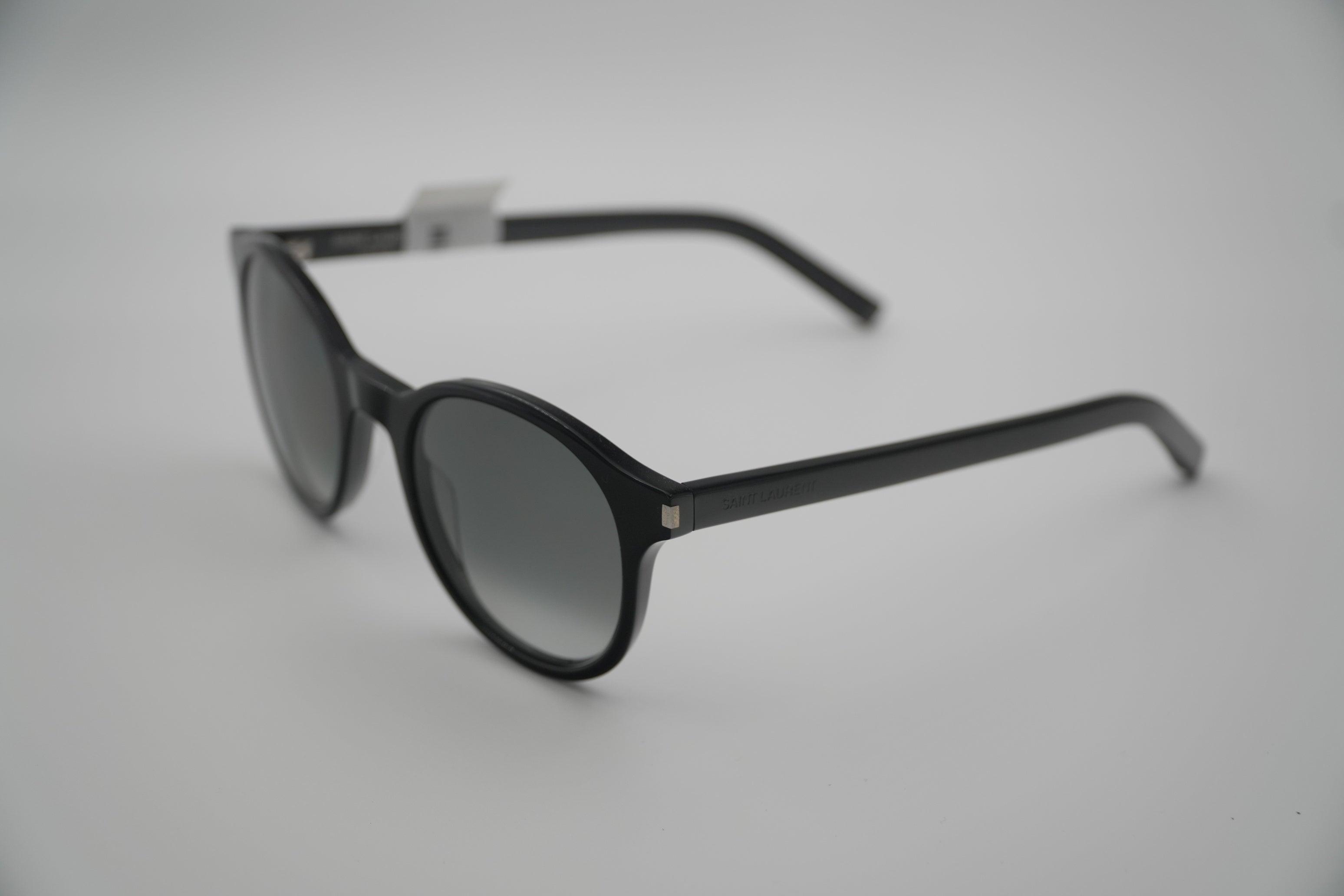 NEW SL521 001 SAINT LAURENT SUNGLASSES ROUND BLACK UNISEX EYEWEAR Saint Laurent SL 521 001 – Women main image 2