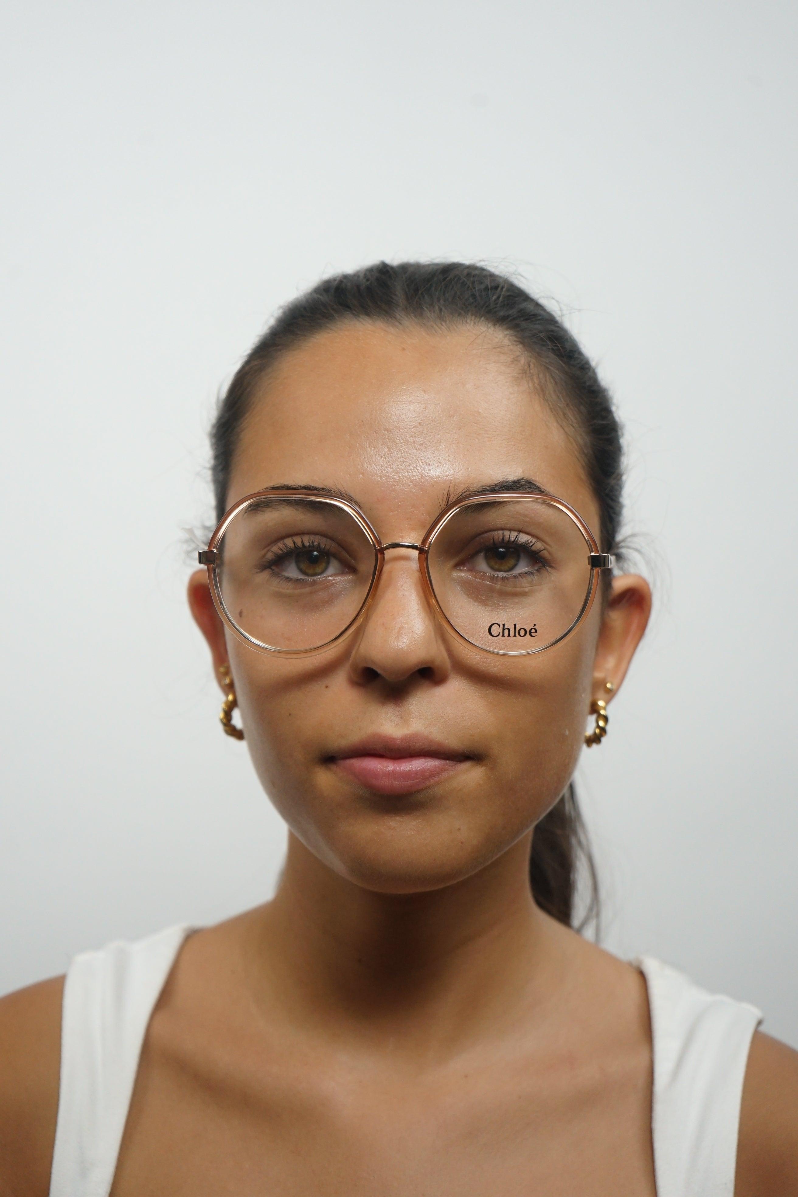 Chloé CH 0131O 001 – Óculos Optical Laranja Transparente – JP OPTICA