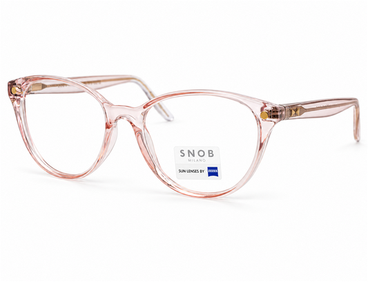 Snob Milano "Chicca" - Light Pink Crystal