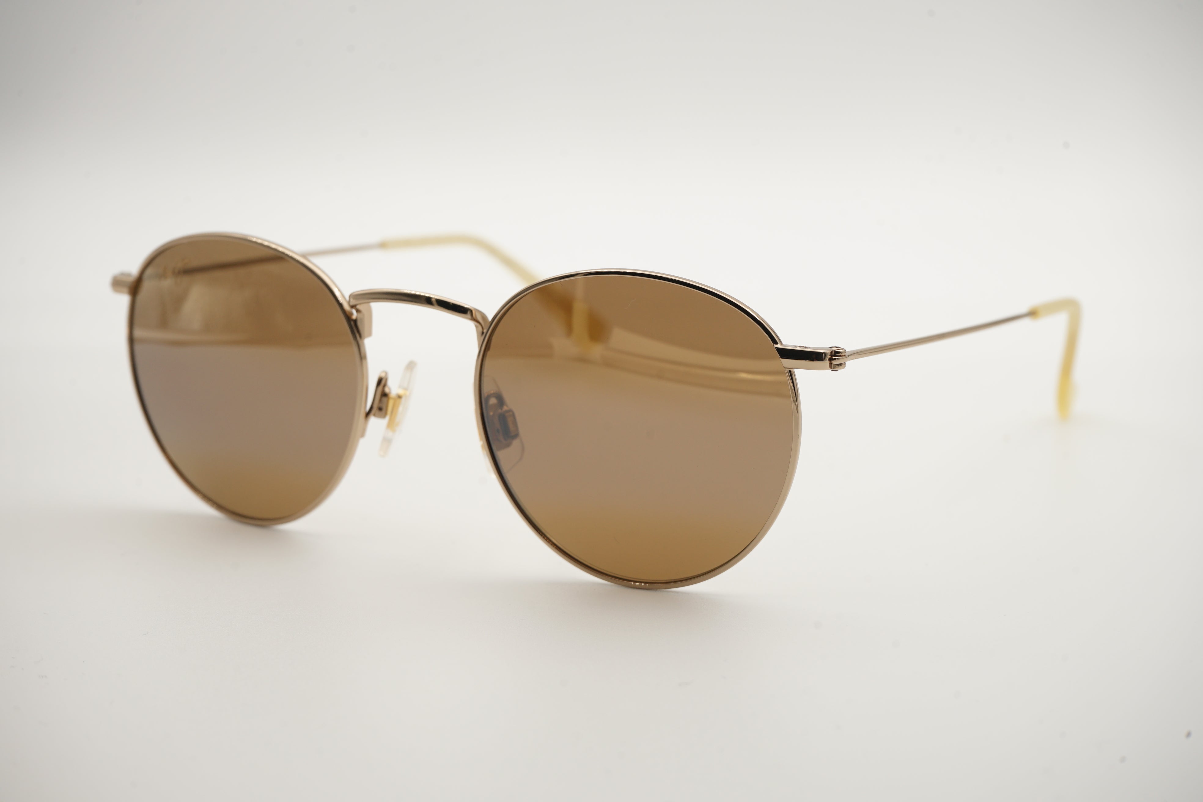 Maui Jim Pukaua Shiny Light Gold w/Yellow – Óculos de Sol Unissexo