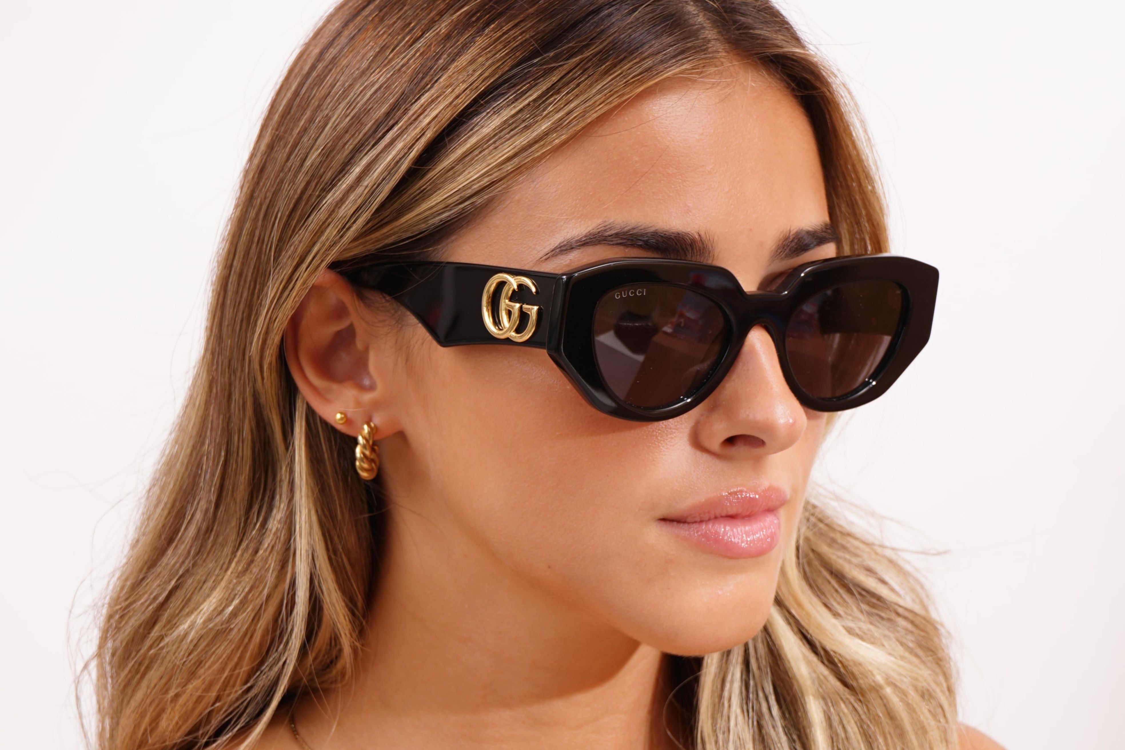 その他 GUCCI Gucci GG1421S 001 – Black Cateye Sunglasses – JP OPTICA