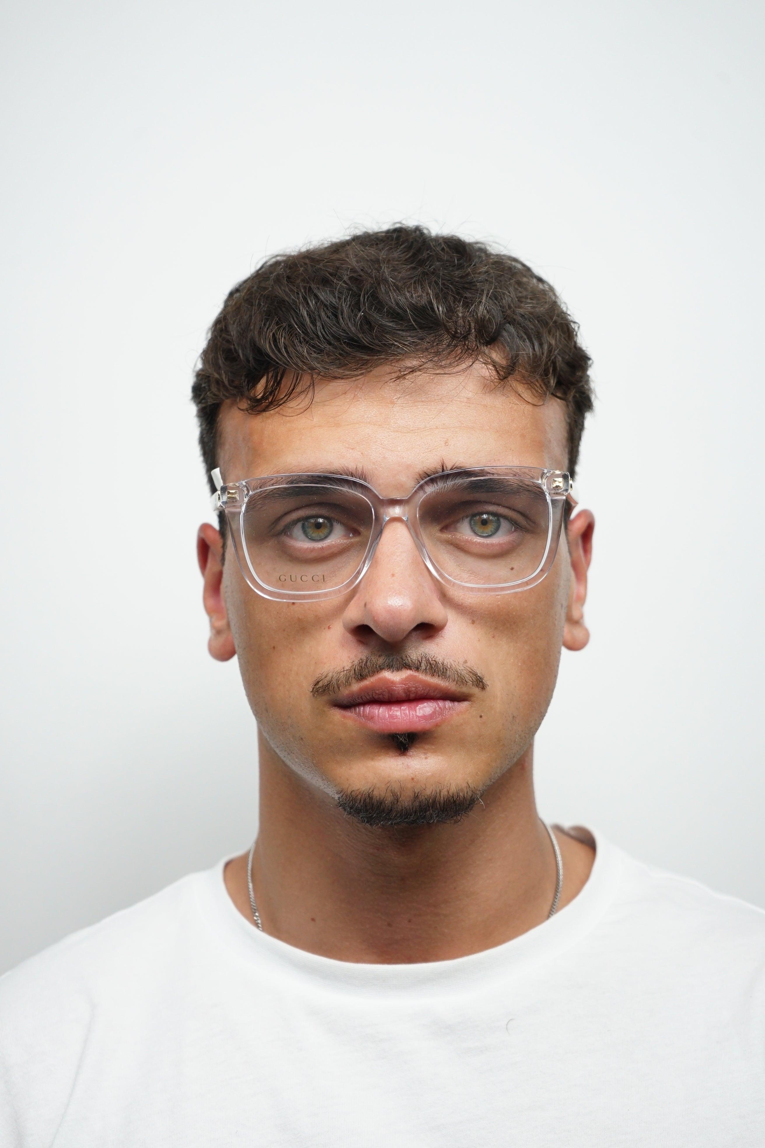 Gucci GG1319O 003 – Unisex Clear and Gold Optical Glasses – JP OPTICA