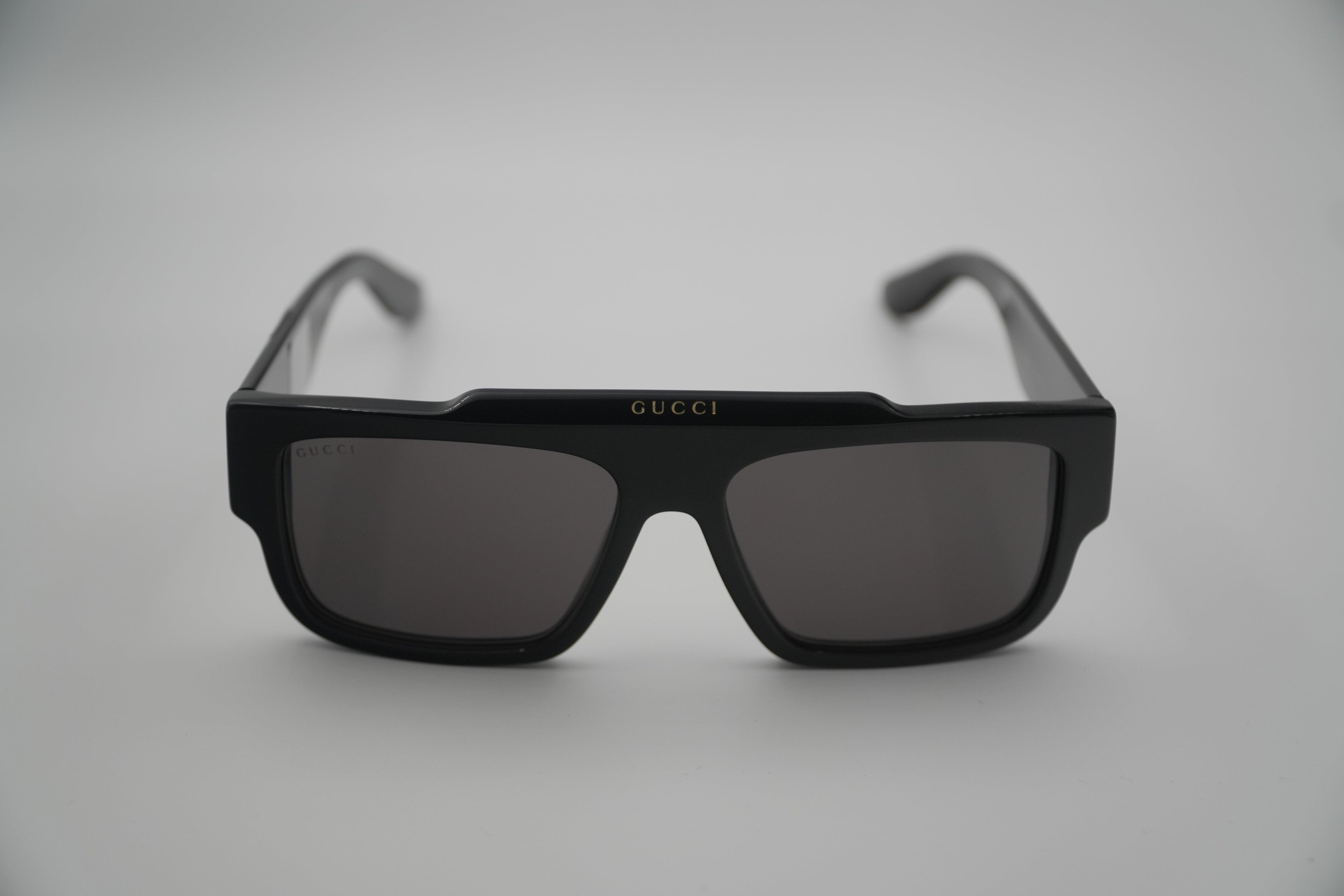 Gucci 1460S 001 – Unisex Rectangular Sunglasses Black – JP OPTICA