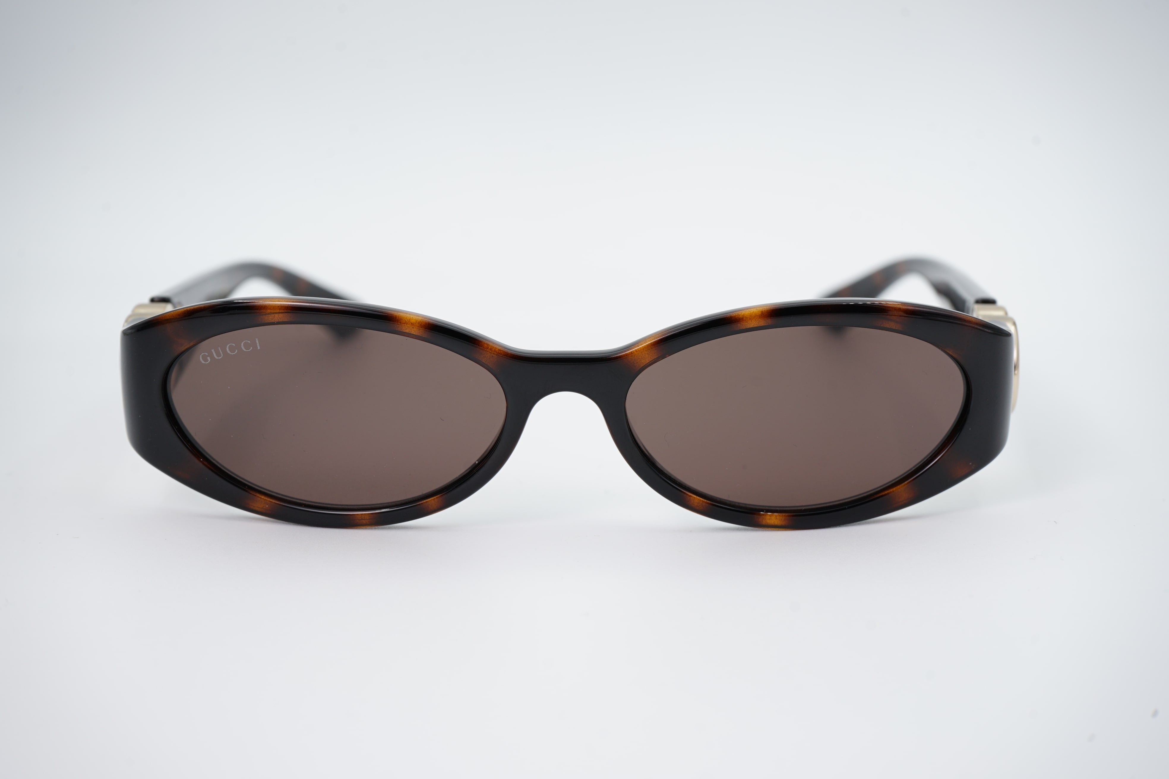 Gucci GG 1660S 002 – Oval Sunglasses in Havana and Brown – JP OPTICA