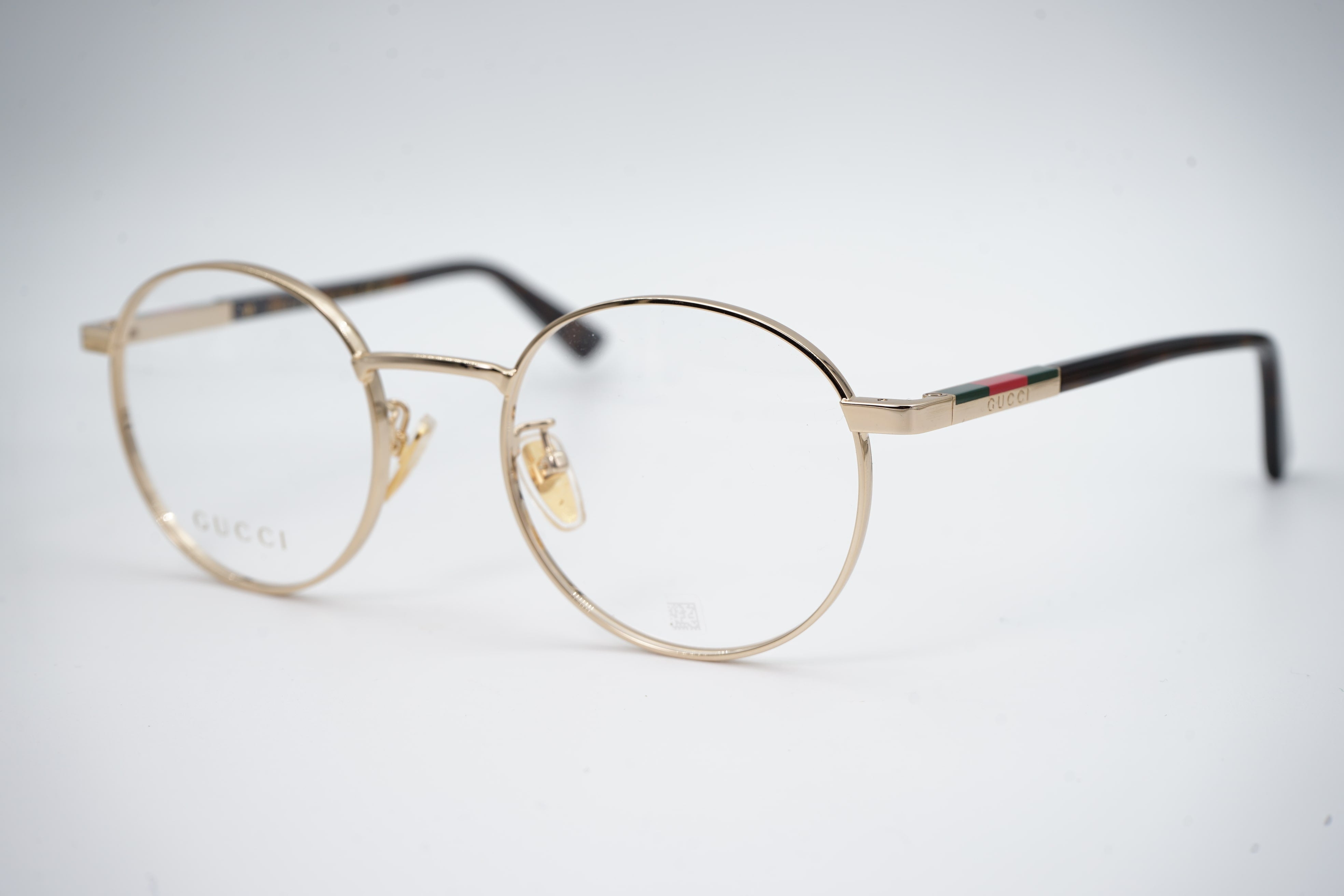 Gucci GG1966OK 002 – Men's Round Gold Optical Glasses – JP OPTICA
