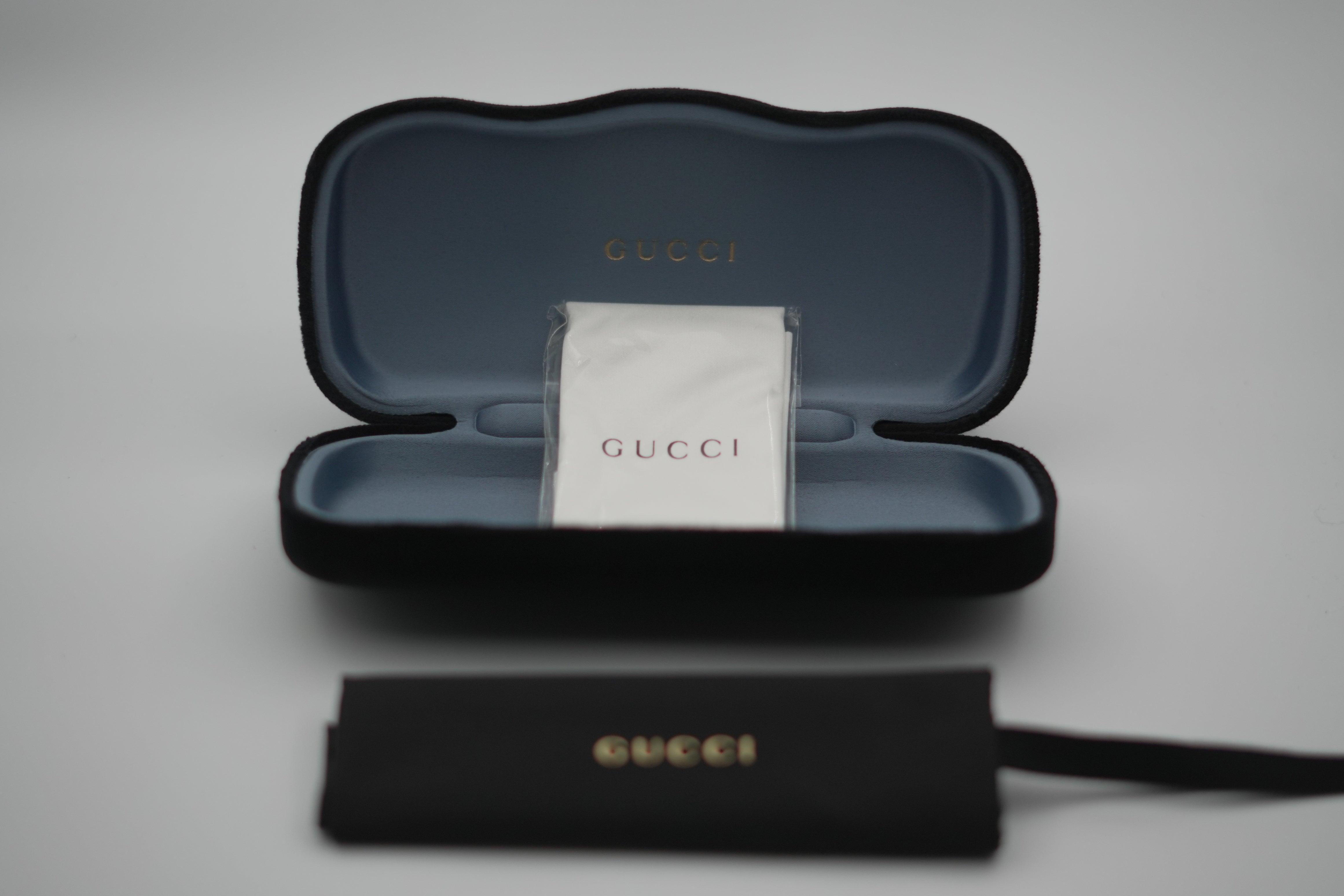Gucci GG1319O 003 – Unisex Clear and Gold Optical Glasses – JP OPTICA