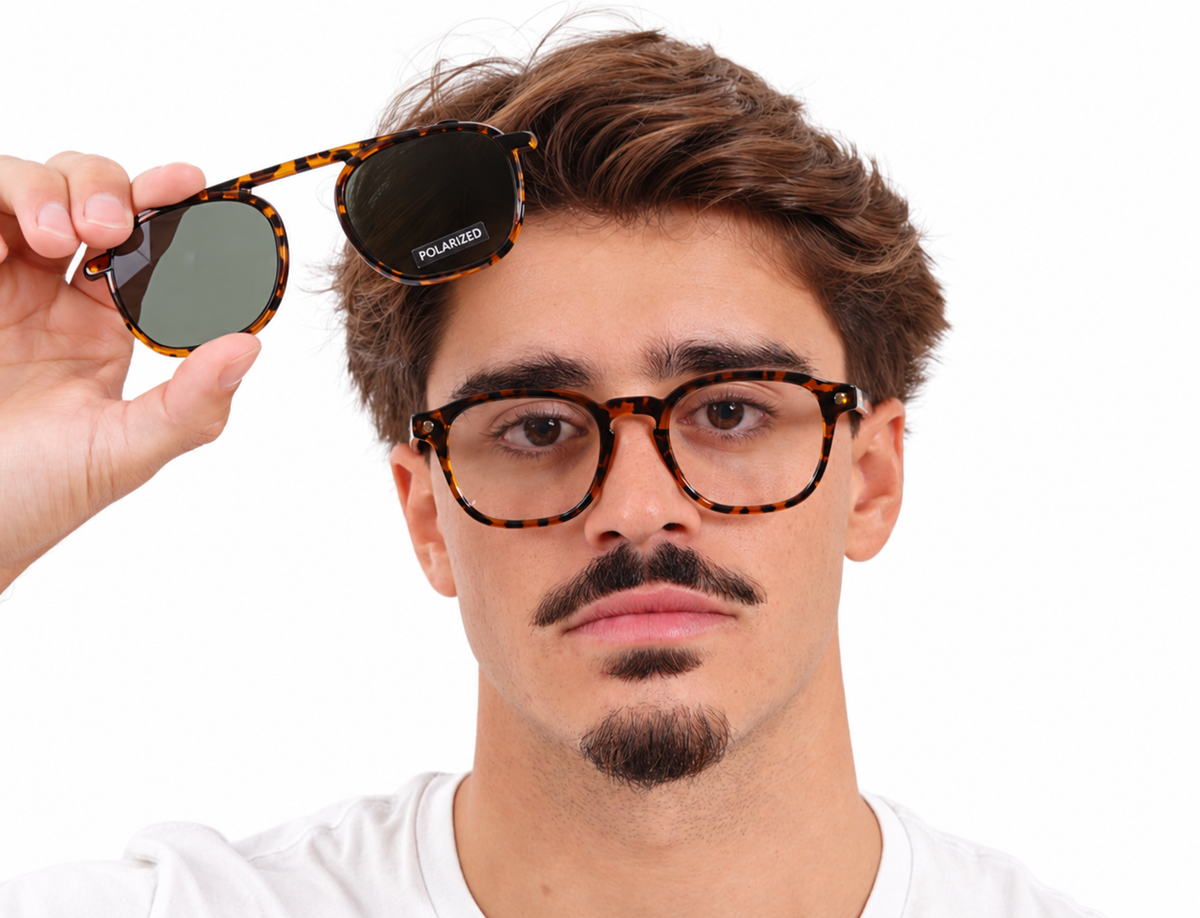 Snob Milano "Cabriolet" Polarized - Light Tortoise Brown