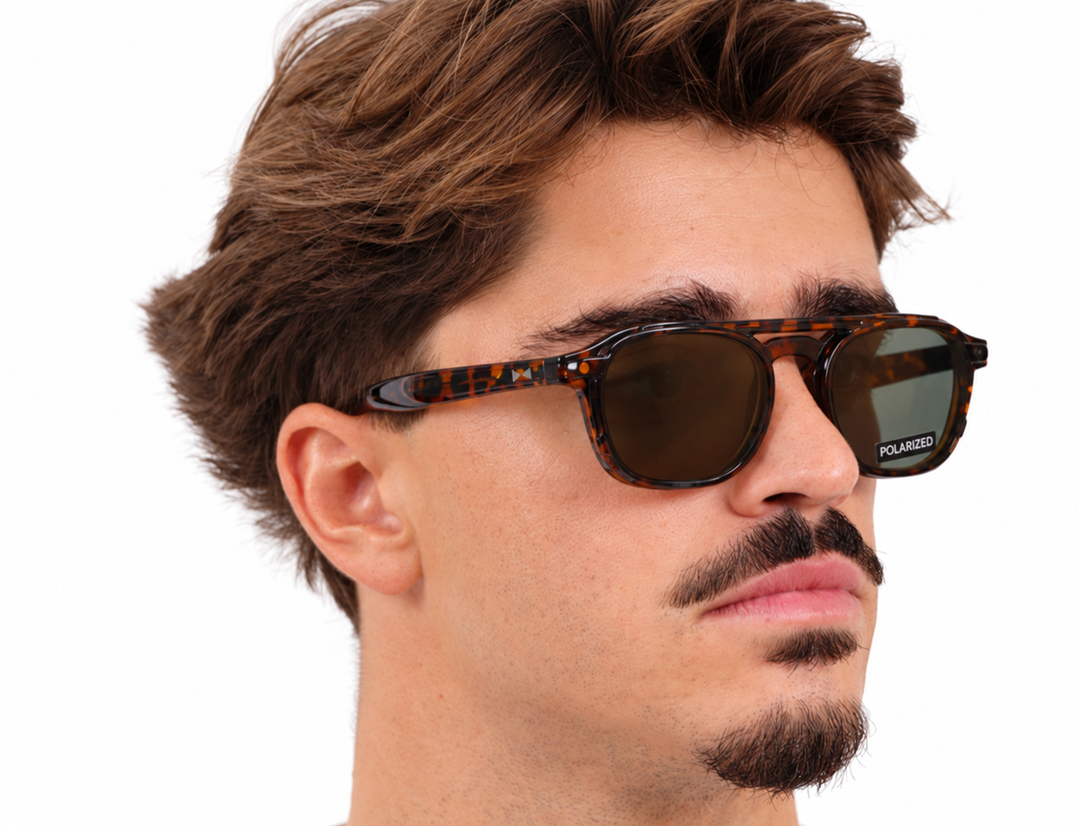 Snob Milano "Cabriolet" Polarized - Light Tortoise Brown