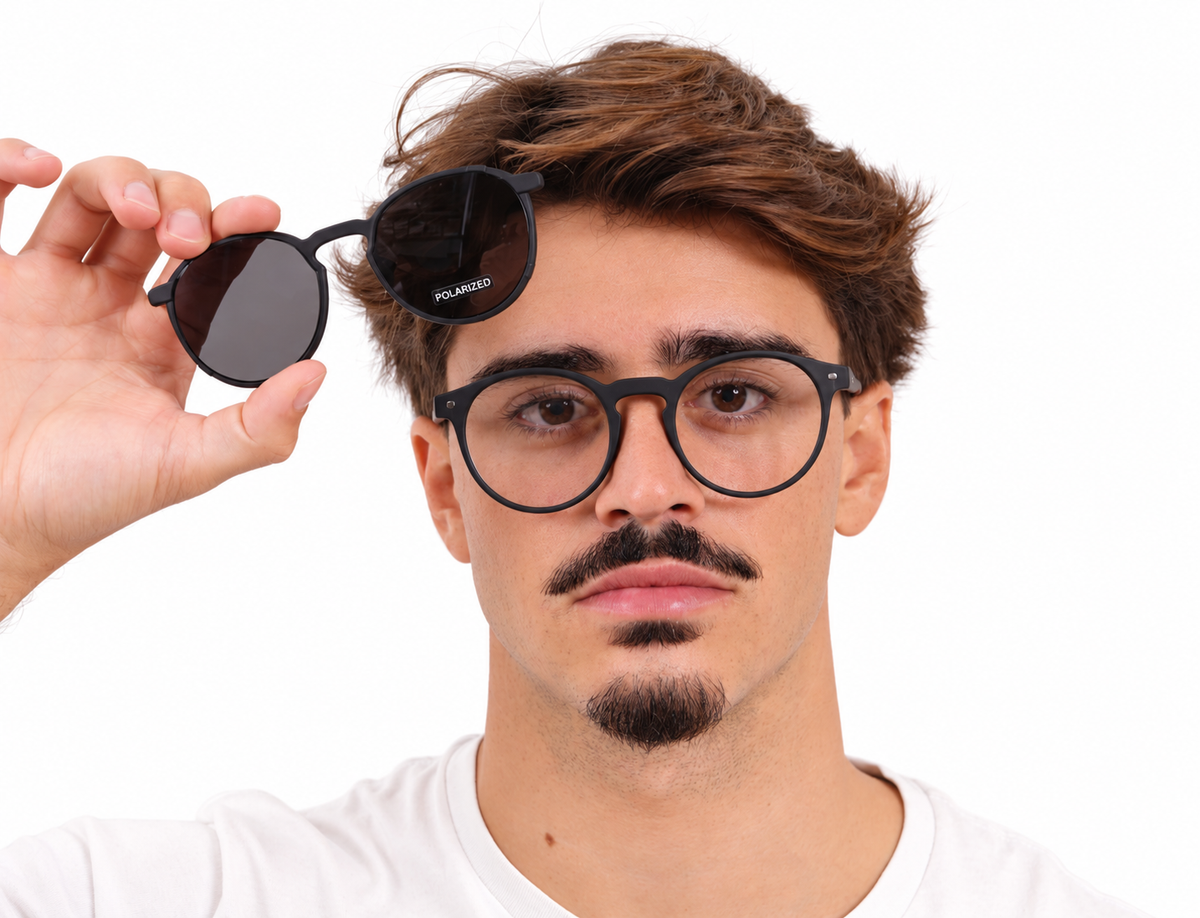 Snob Milano "Dogui Vee" Polarized - Matt Black
