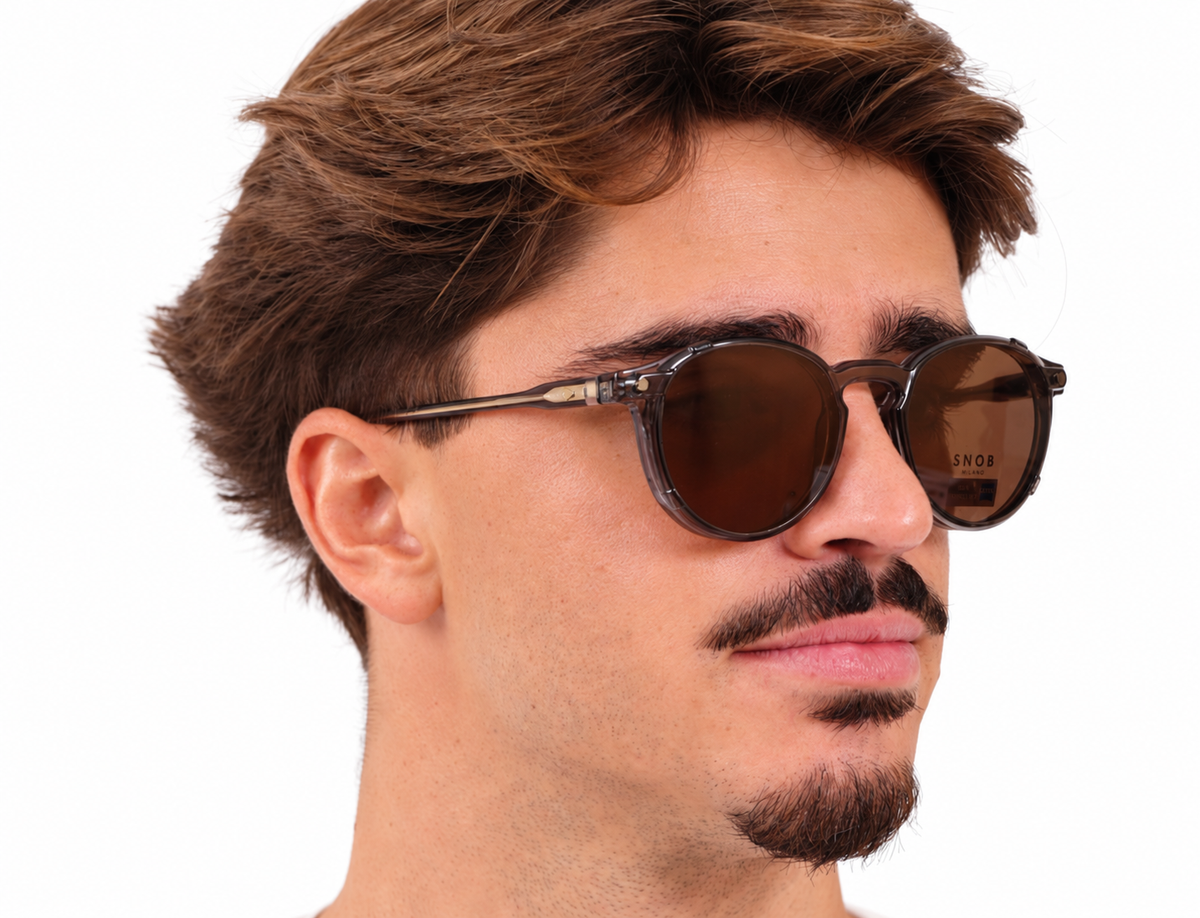 Snob Milano "Dogui Vee" - Crystal Grey