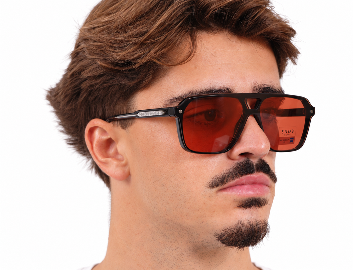 Snob Milano "Testarossa" - Black & Silver