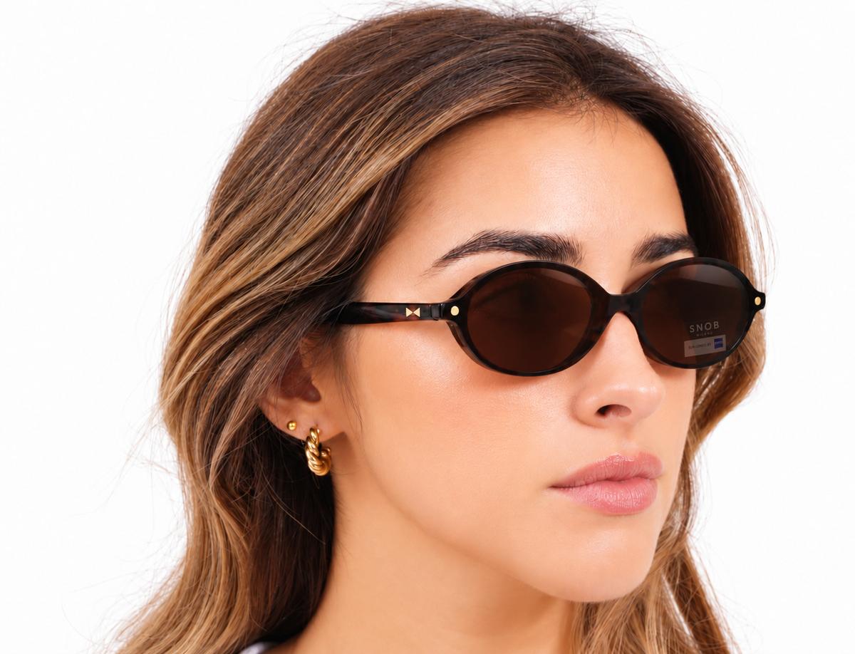 Snob Milano "Biancolatte" - Tortoise Brown
