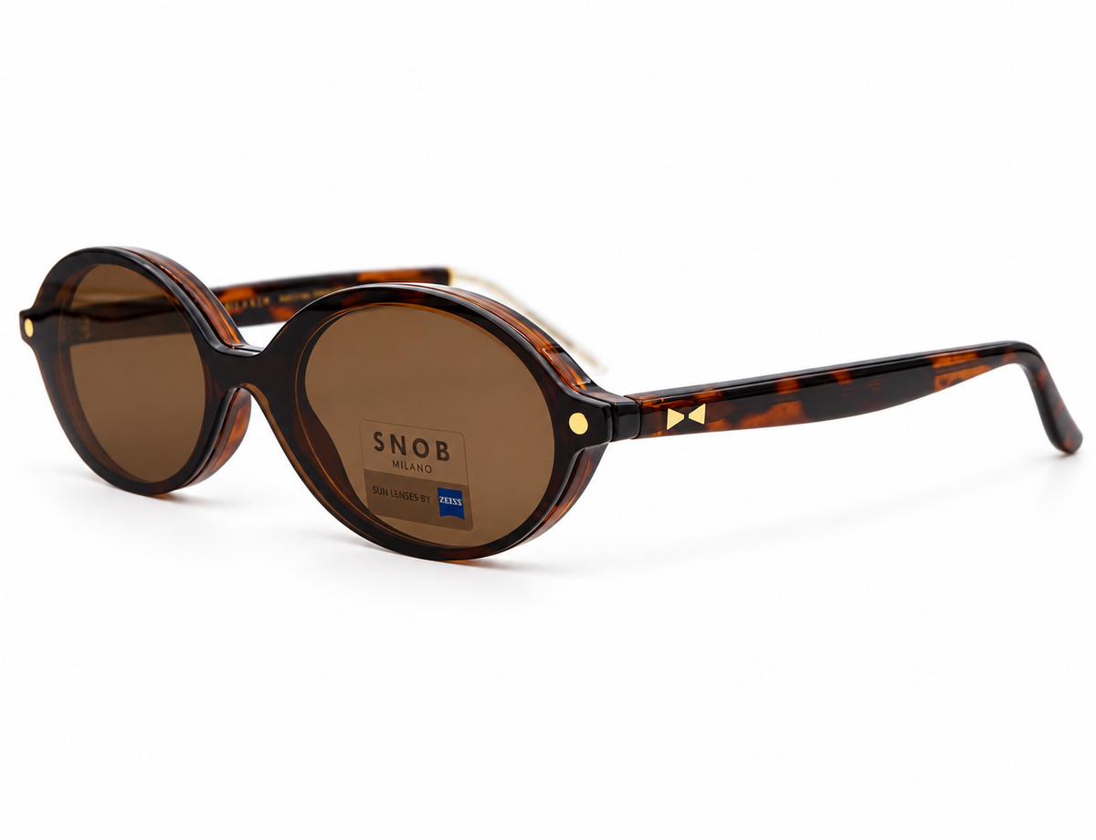 Snob Milano "Biancolatte" - Tortoise Brown