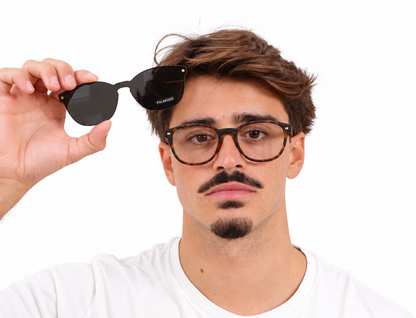 Snob Milano "Radetzky" - Polarized Matt Tortoise Brown