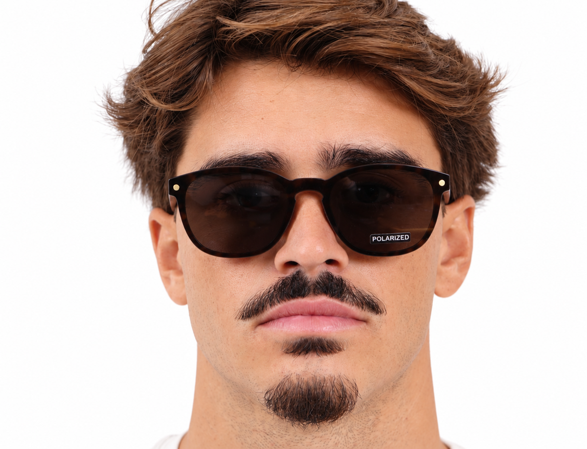 Snob Milano "Radetzky" - Polarized Matt Tortoise Brown