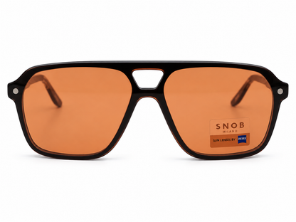 Snob Milano "Testarossa" - Black & Silver