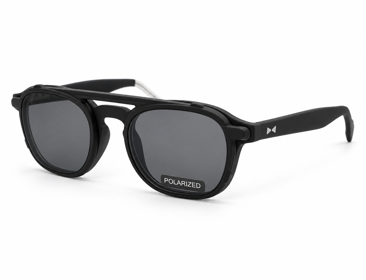 Snob Milano "Cabriolet" Polarized - Matt Black