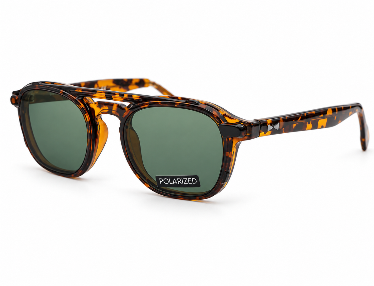 Snob Milano "Cabriolet" Polarized - Light Tortoise Brown