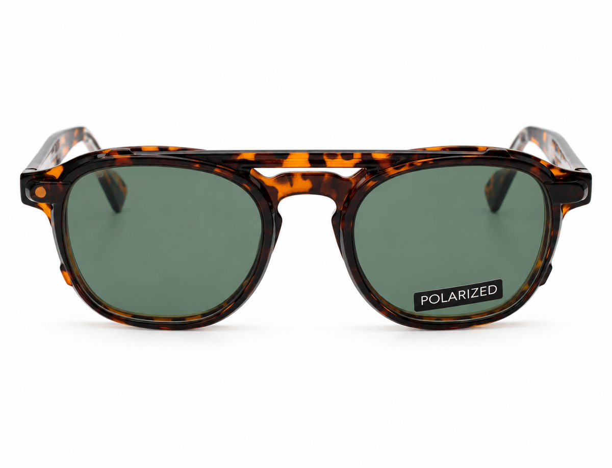 Snob Milano "Cabriolet" Polarized - Light Tortoise Brown