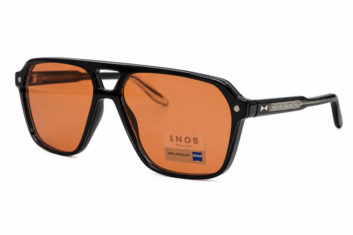 Snob Milano "Testarossa" - Black & Silver