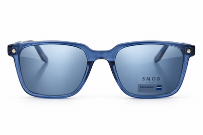 Snob Milano "OMEN" - Crystal Blue & Tortoise Brown
