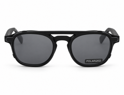 Snob Milano "Cabriolet" Polarized - Matt Black