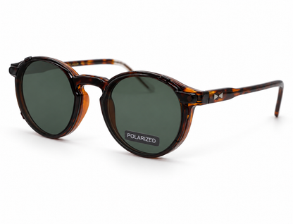 Snob Milano "Dogui Vee" Polarized - Tortoise Brown