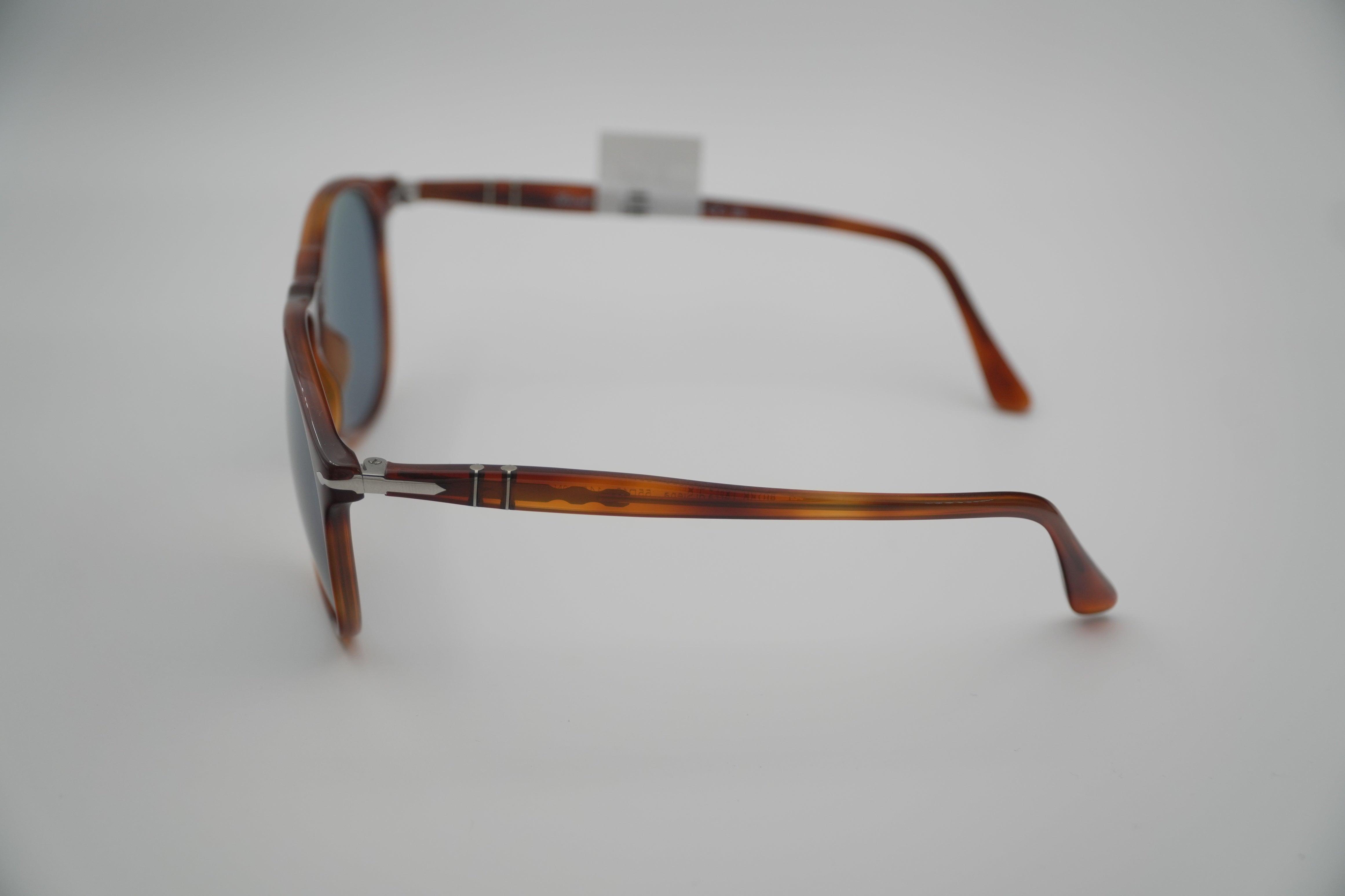 Persol PO 9649S 96/56 – Men's Round Sunglasses – JP OPTICA