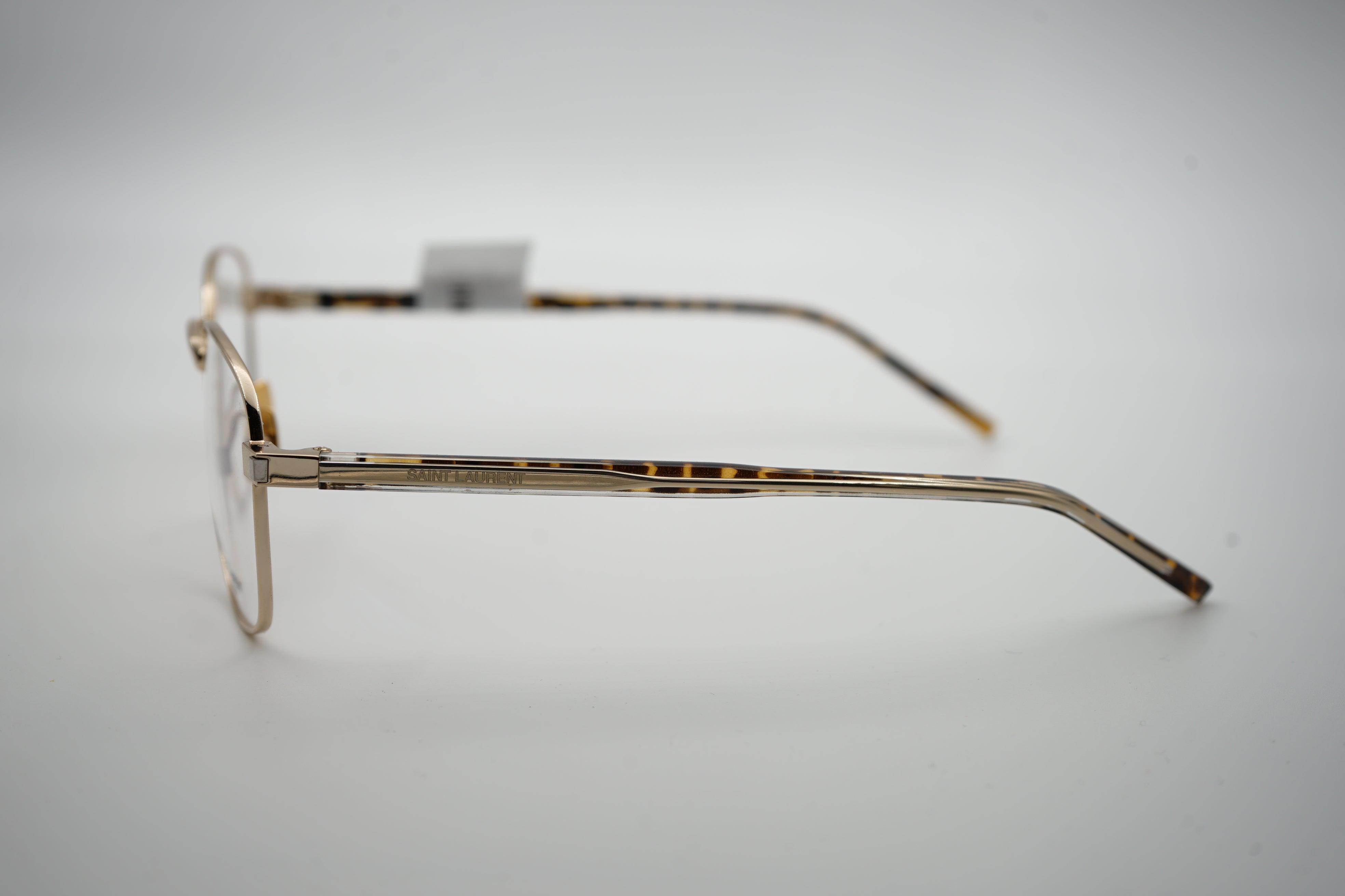 Saint Laurent 699 006 – Men's Gold Optical Glasses – JP OPTICA