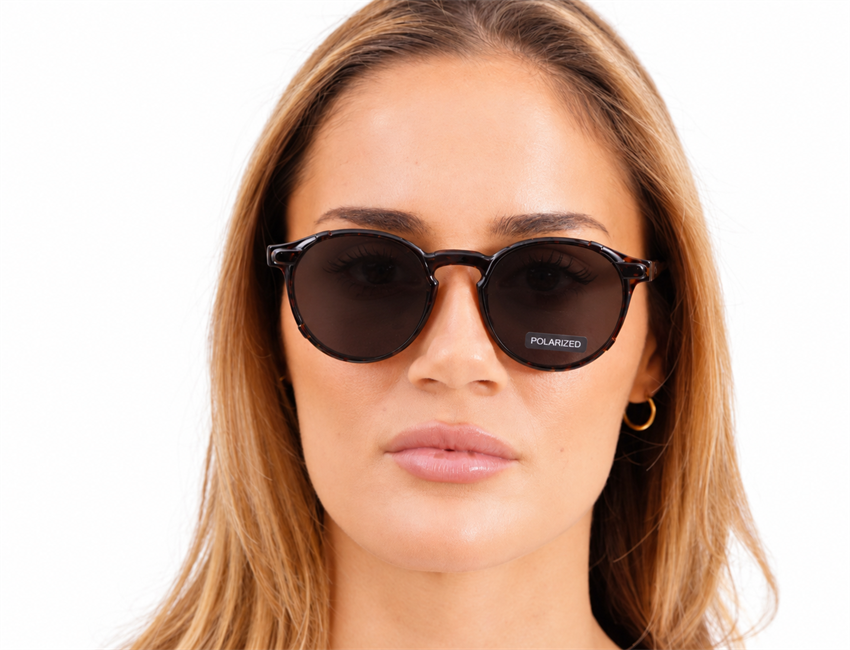 Snob Milano "Dogui Vee" Polarized - Tortoise Brown