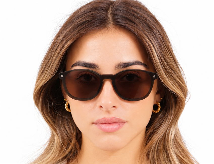 Snob Milano "Radetzky" - Matt Dark Green & Tortoise Brown