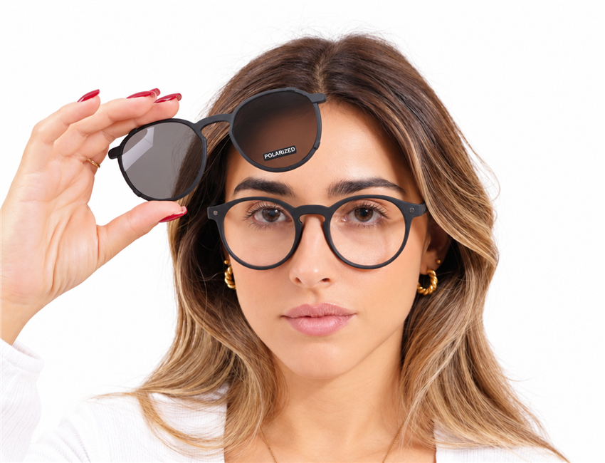 Snob Milano "Dogui Vee" Polarized - Matt Black