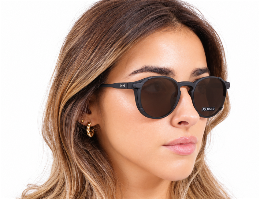 Snob Milano "Dogui Vee" Polarized - Matt Black